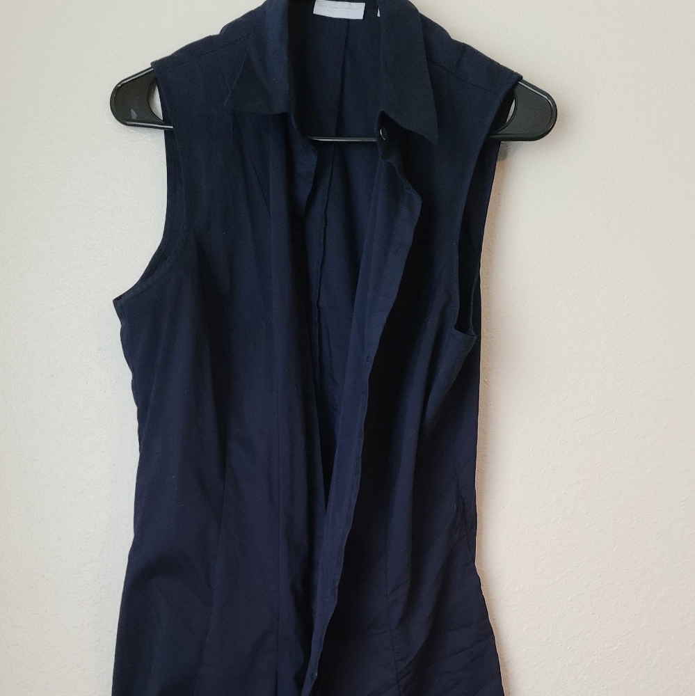 Blue Button Down Dress